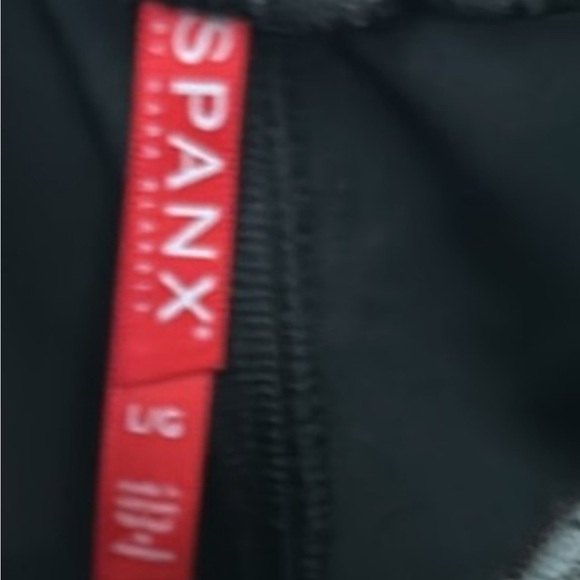 Spanx leather like joggers size large - Picture 13 of 13